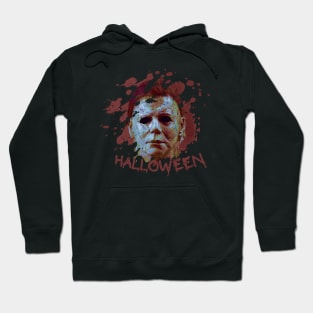 Michael Myers - blood halloween Hoodie